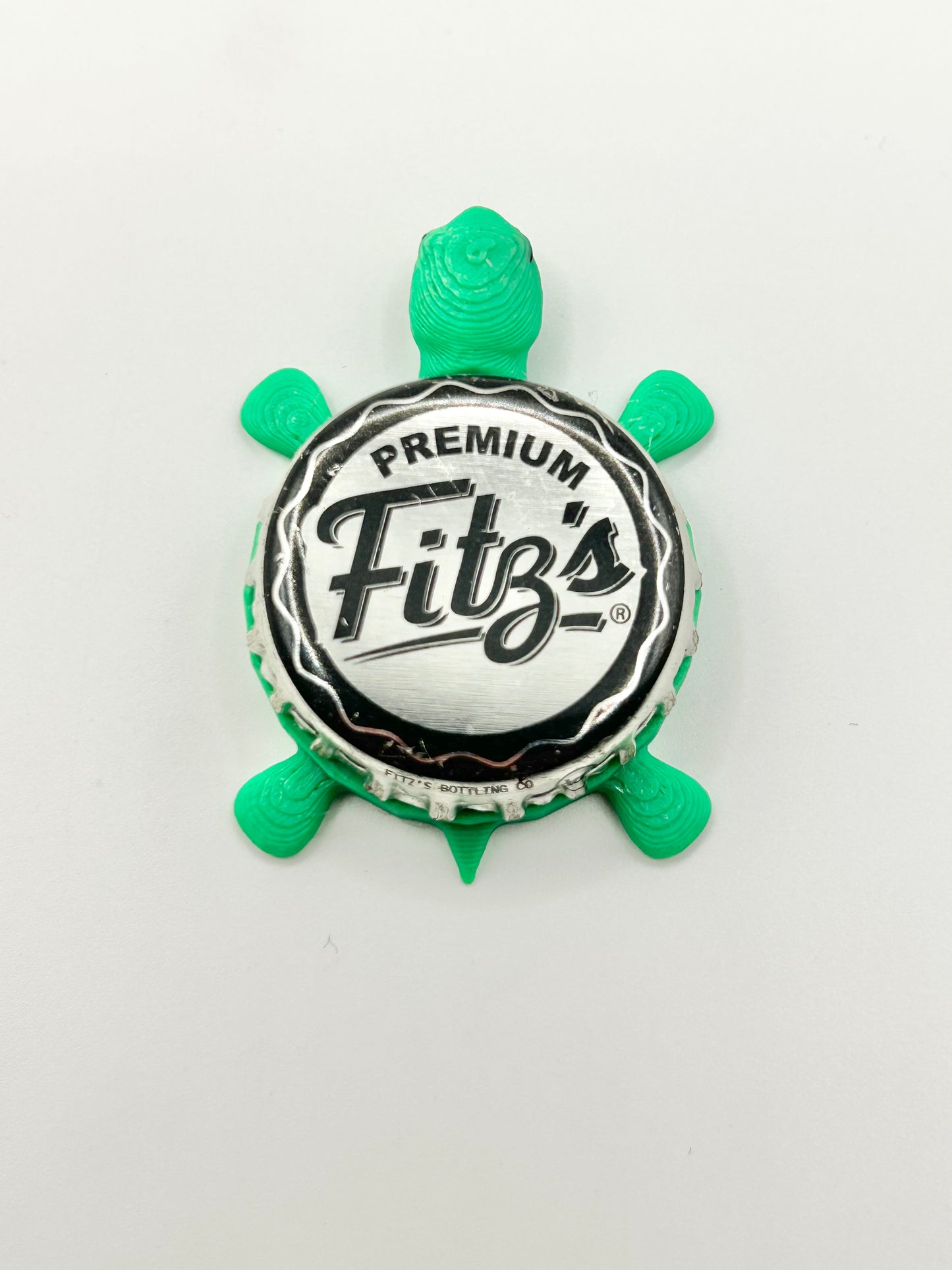Fitz’s Soda - Bottle Cap Magnet Turtle