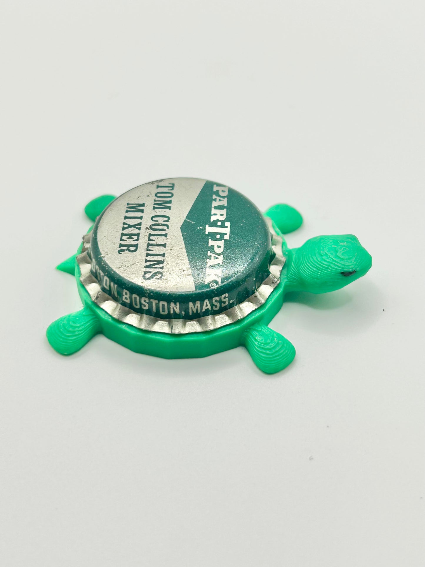 Par T Pak Tom Collins Mixer - Bottle Cap Magnet Turtle