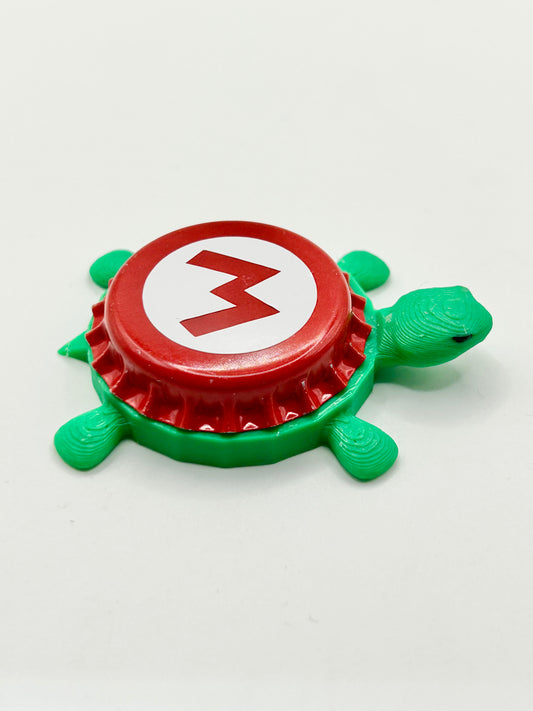 Mario - Bottle Cap Magnet Turtle