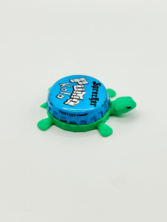 Sprecher Puma Kola (White Text) - Bottle Cap Magnet Turtle