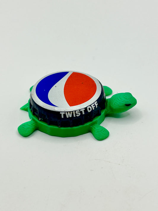 Pepsi Logo (Twist Off Text) - Bottle Cap Magnet Turtle