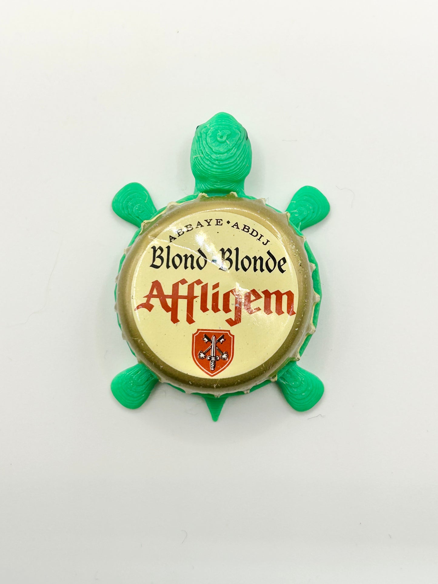 Affligem Blonde - Bottle Cap Magnet Turtle