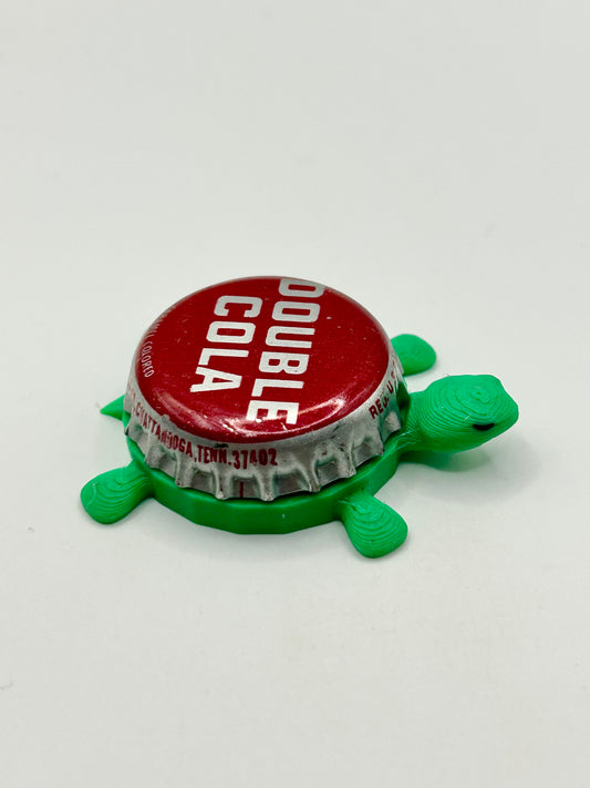 Double Cola - Bottle Cap Magnet Turtle
