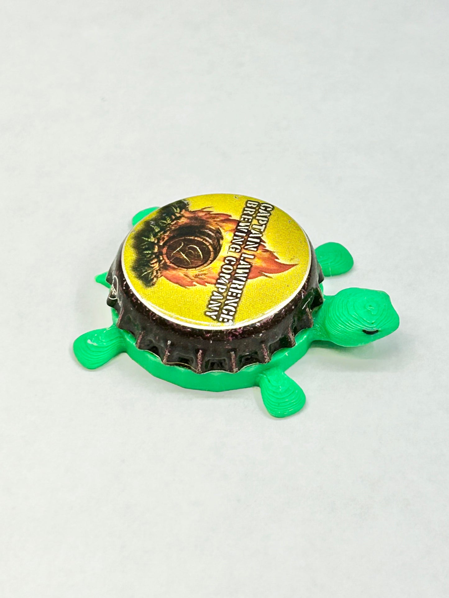 Captain Lawrence Brewing - Bottle Cap Magnet Turtle
