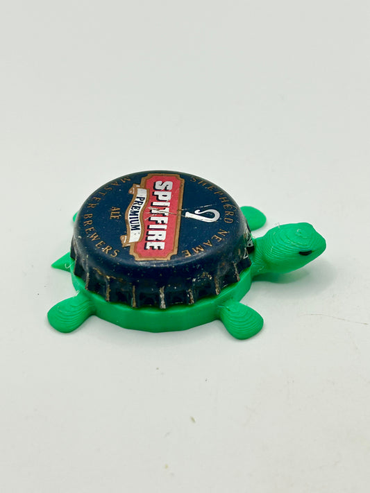 Spitfire Premium Ale - Bottle Cap Magnet Turtle