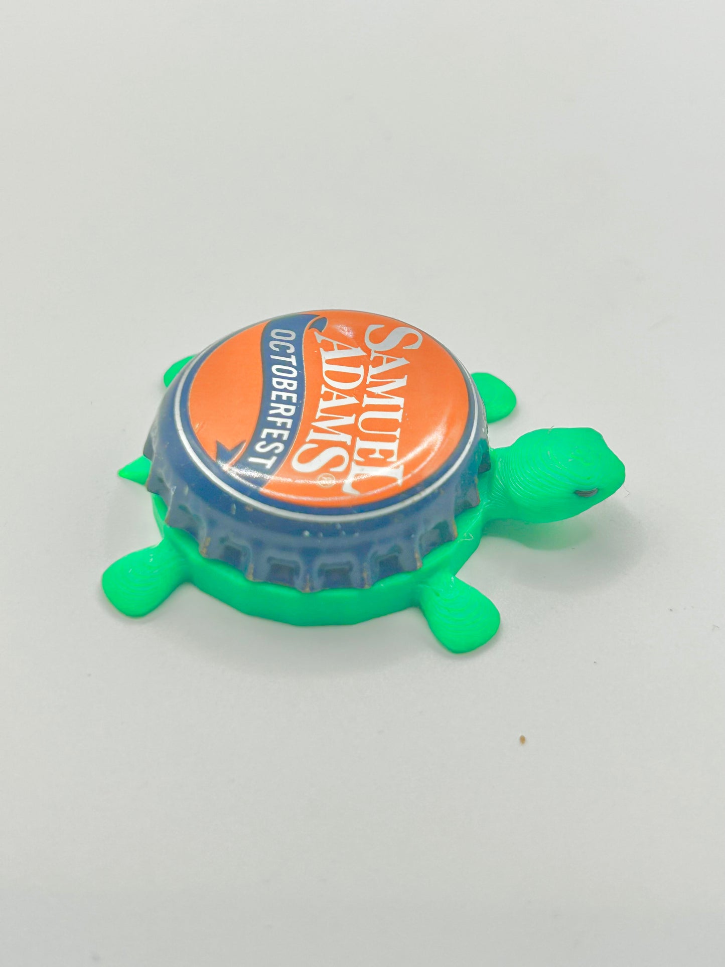 Sam Adams Octoberfest - Bottle Cap Magnet Turtle