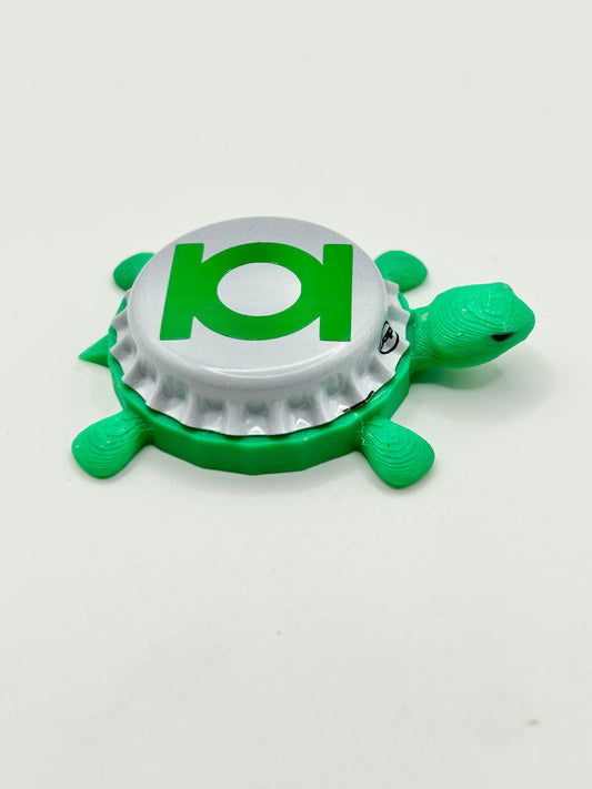 Green Lantern - Bottle Cap Magnet Turtle