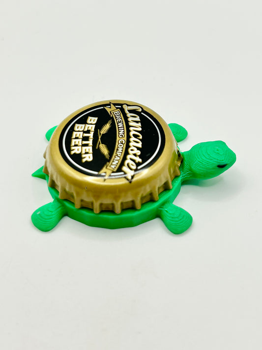 Lancaster Brewing (Better Beer) - Bottle Cap Magnet Turtle