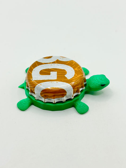 Hobgoblin Ruby - Bottle Cap Magnet Turtle