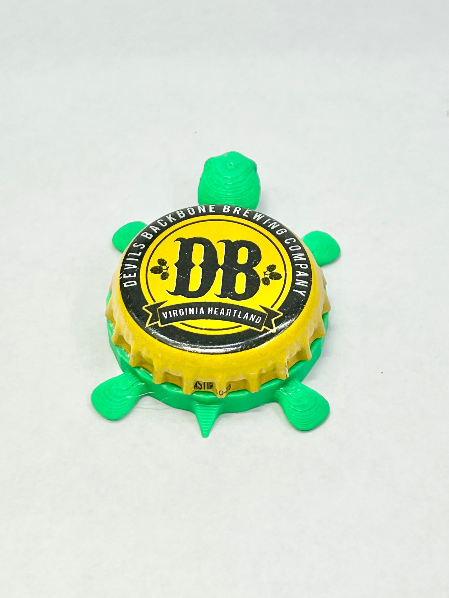 Devils Backbone Brewing - Bottle Cap Magnet Turtle