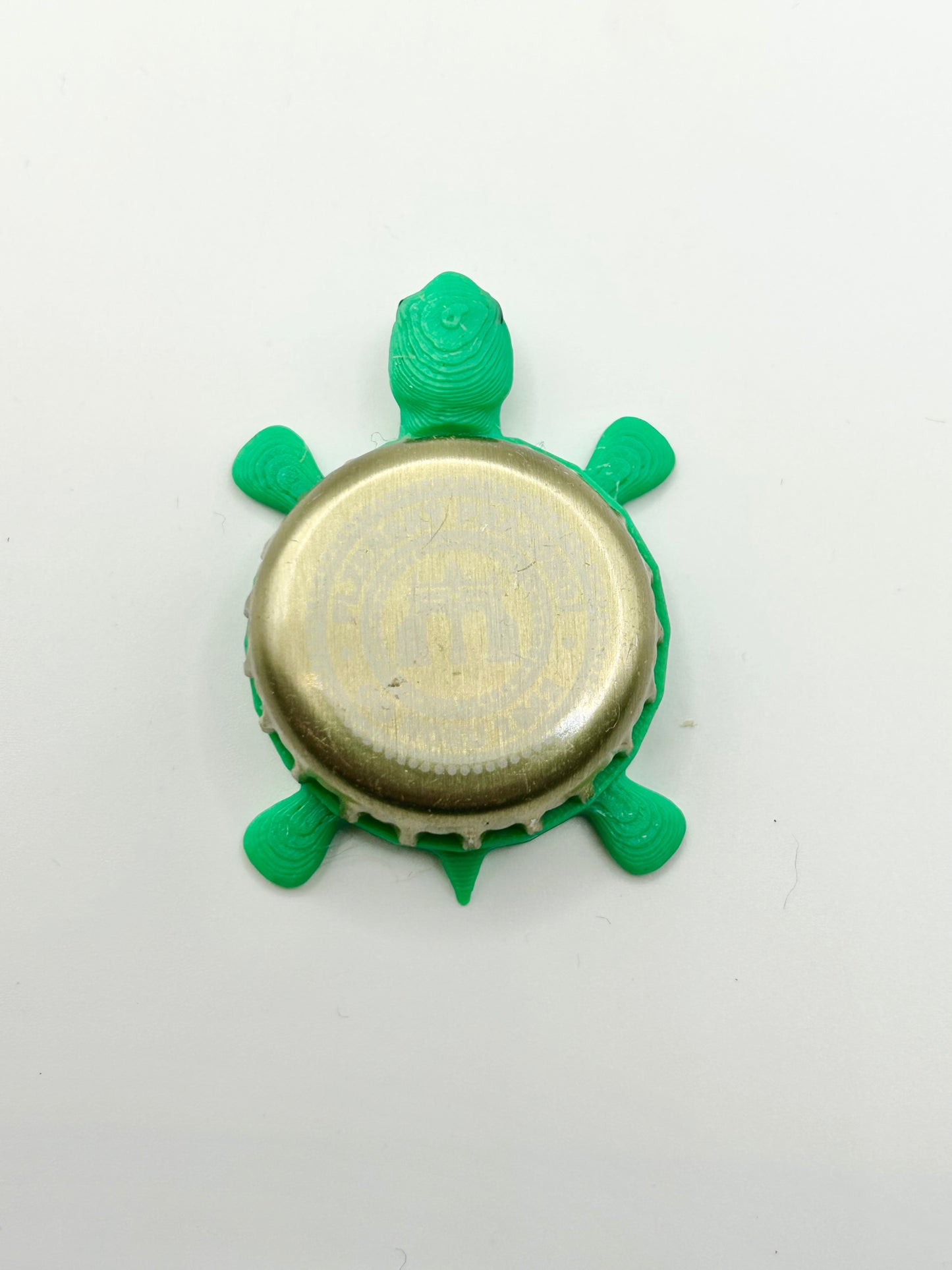 Plzensky Prazdroj (Chrome) - Bottle Cap Magnet Turtle