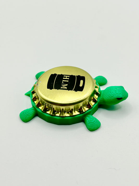 New Haven Brewing (Hamm, Lipsher & Morrison) - Bottle Cap Magnet Turtle