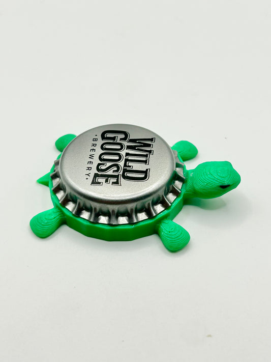 Wild Goose Brewery - Bottle Cap Magnet Turtle