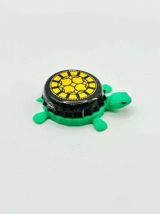 Yards Brewing (Yellow Design) - Bottle Cap Magnet Turtle