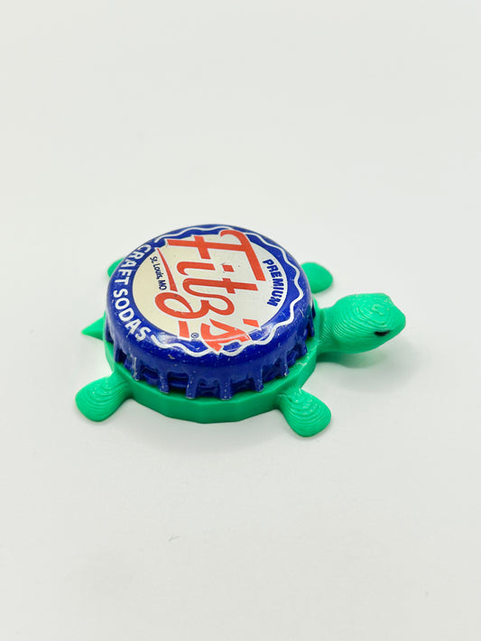 Fitz’s Craft Sodas - Bottle Cap Magnet Turtle