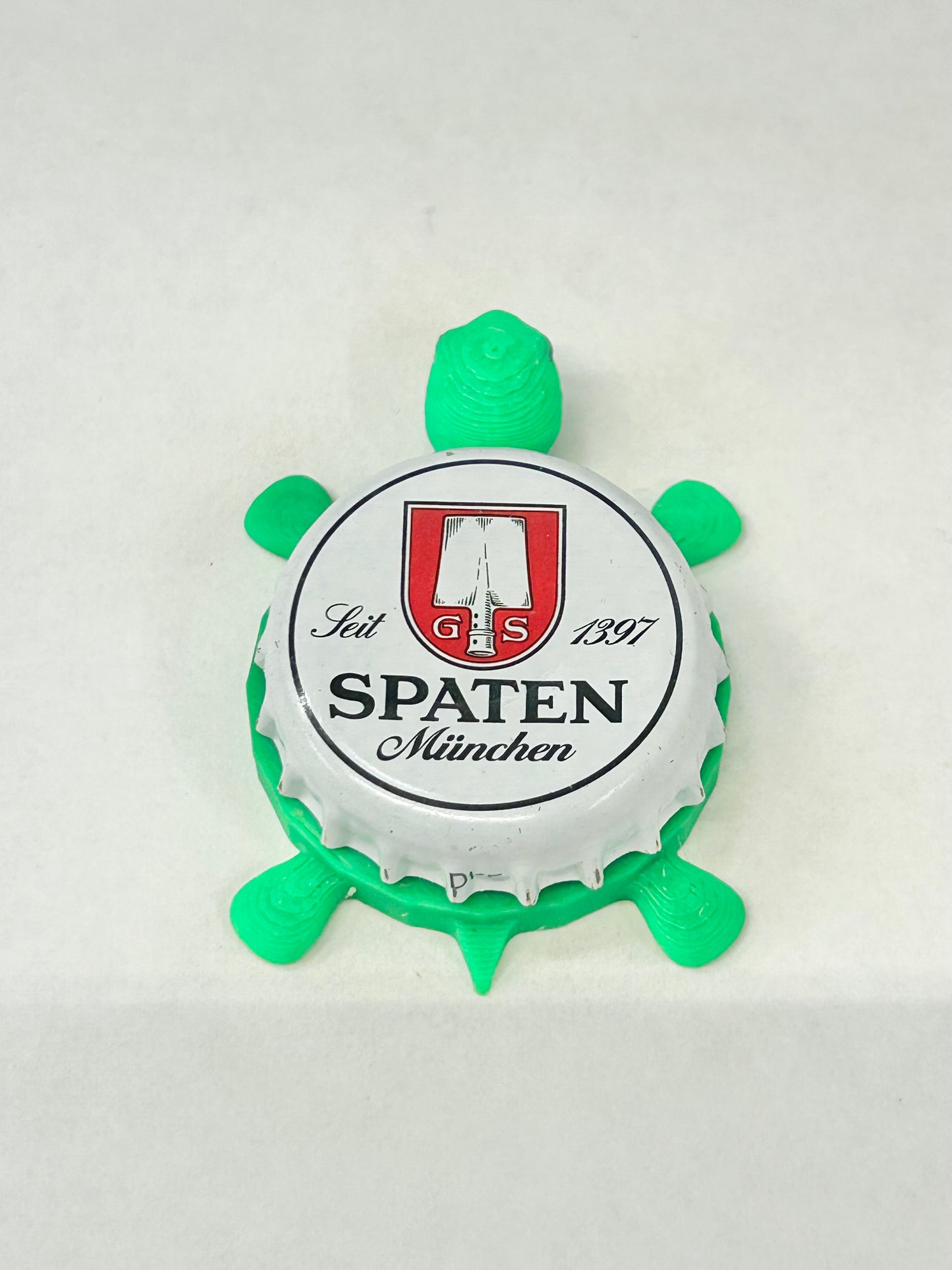 Spaten Munchen - Bottle Cap Magnet Turtle