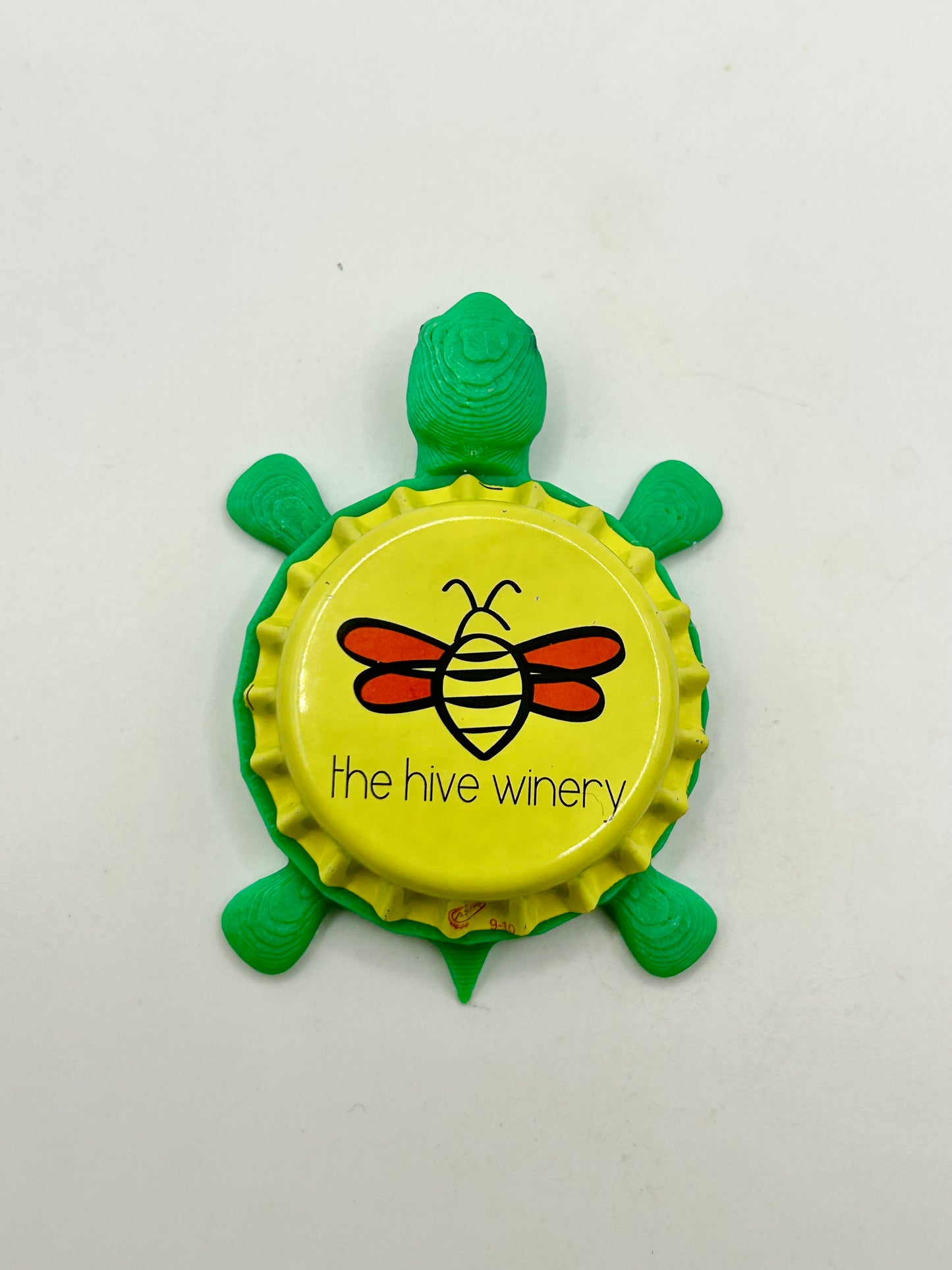 The Hive Winery - Bottle Cap Magnet Turtle
