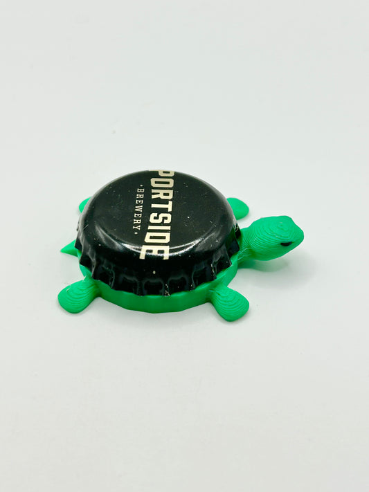 Portside Brewery - Bottle Cap Magnet Turtle