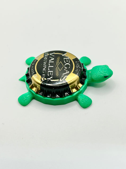 Vegas Valley Brewing - Bottle Cap Magnet Turtle