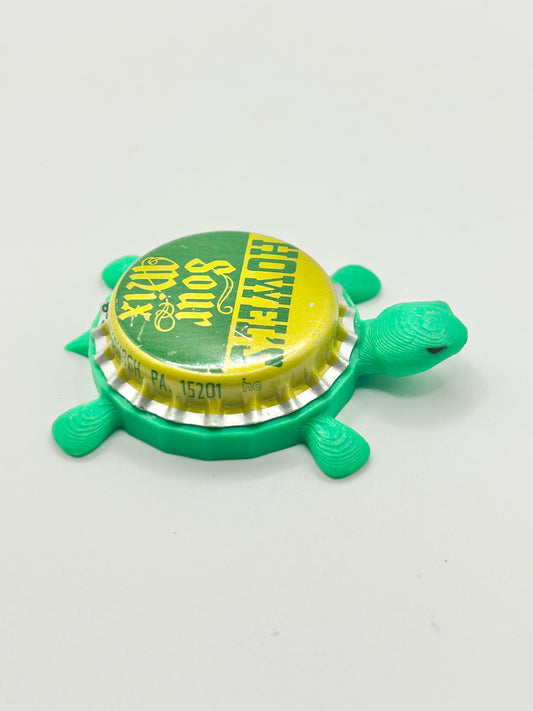 Howel’s Sour Mix - Bottle Cap Magnet Turtle