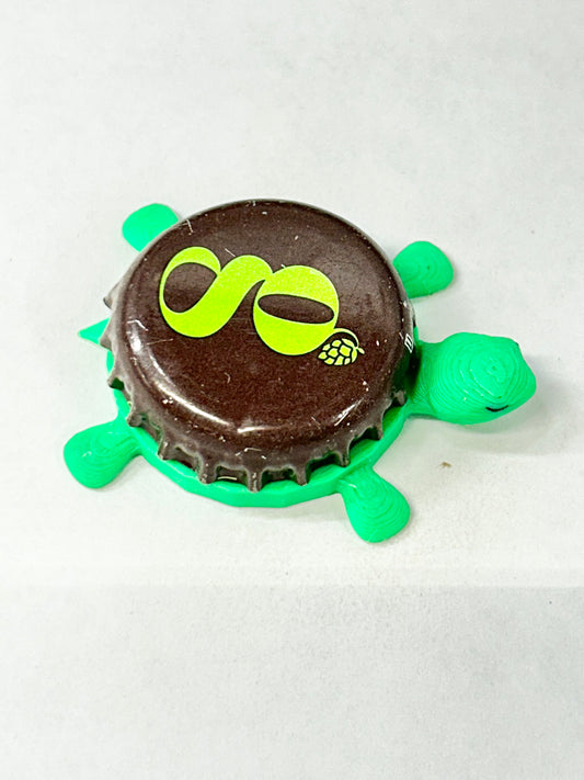 Green’s Premium Pilsner - Bottle Cap Magnet Turtle