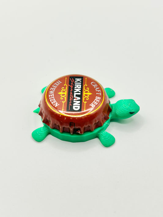 Kirkland Heffeweizen - Bottle Cap Magnet Turtle