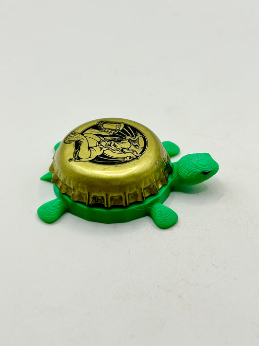 Stone Brewing Gargoyle (Vintage, Small Logo) - Bottle Cap Magnet Turtle Shell Shocked Art