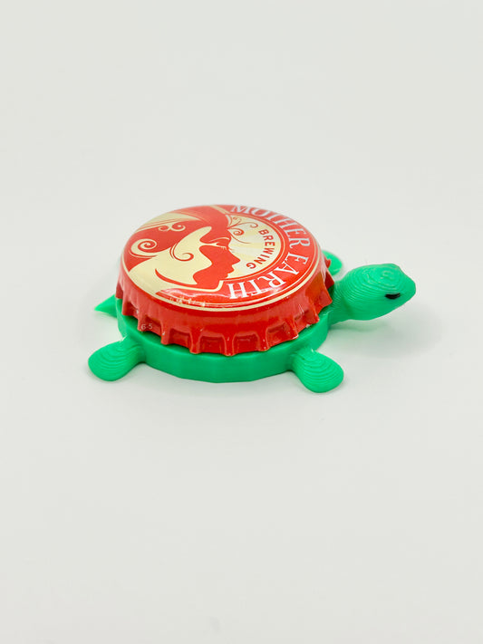 Mother Earth Brewing - Bottle Cap Magnet Turtle