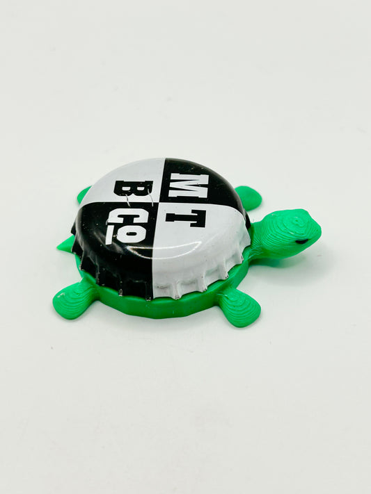 Mountain Town Beer Co - Bottle Cap Magnet Turtle