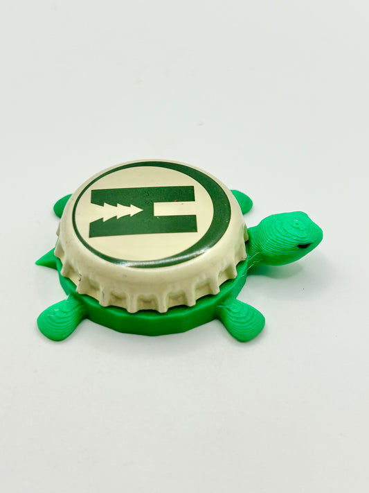 Hamburg Brewing - Bottle Cap Magnet Turtle