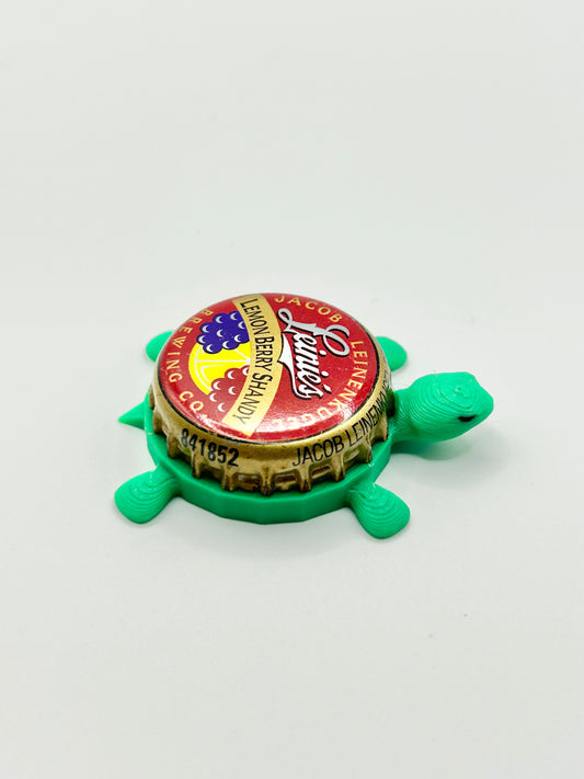 Leinenkugel's Lemon Berry Shandy - Bottle Cap Magnet Turtle