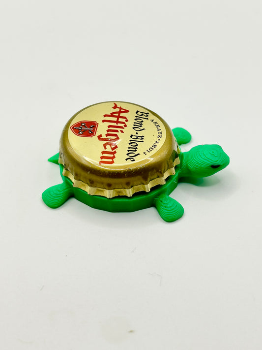Affligem Blonde - Bottle Cap Magnet Turtle