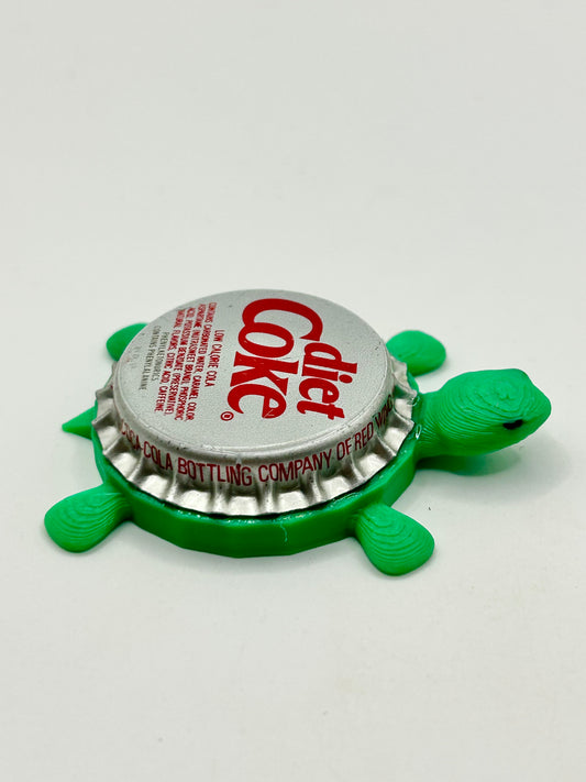 Diet Coke (Vintage) - Bottle Cap Magnet Turtle