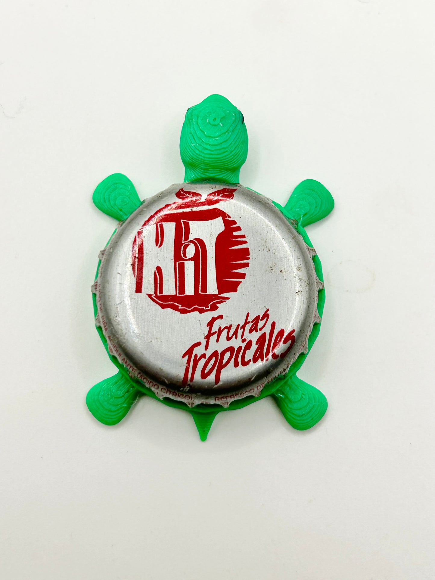 Hit Frutas Tropicales - Bottle Cap Magnet Turtle