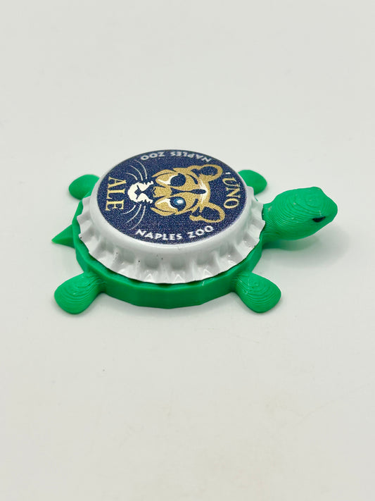 Uno Ale (Naples Zoo) - Bottle Cap Magnet Turtle