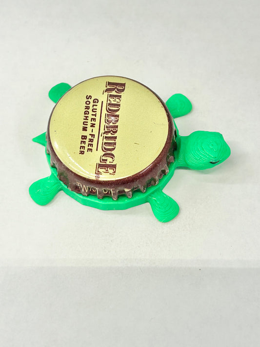 Redbridge Sorghum Beer (Gluten Free) - Bottle Cap Magnet Turtle