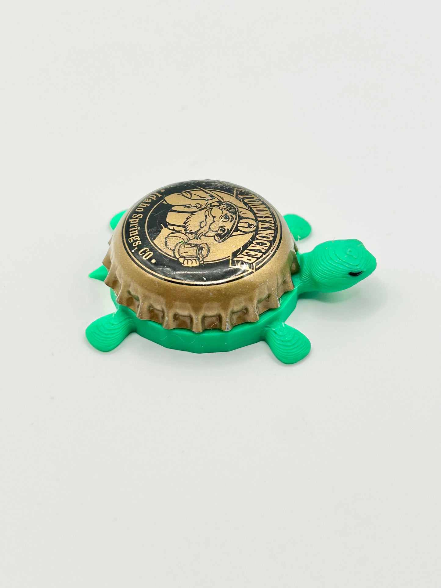 Tommyknocker Beer (Vintage) - Bottle Cap Magnet Turtle