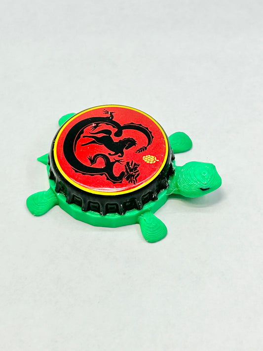Horse and Dragon - Bottle Cap Magnet Turtle