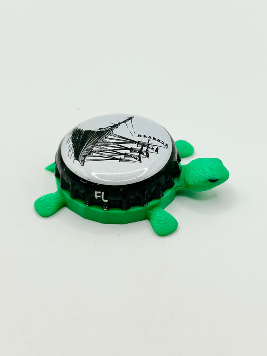 Shipyard Brewing (Ship) - Bottle Cap Magnet Turtle