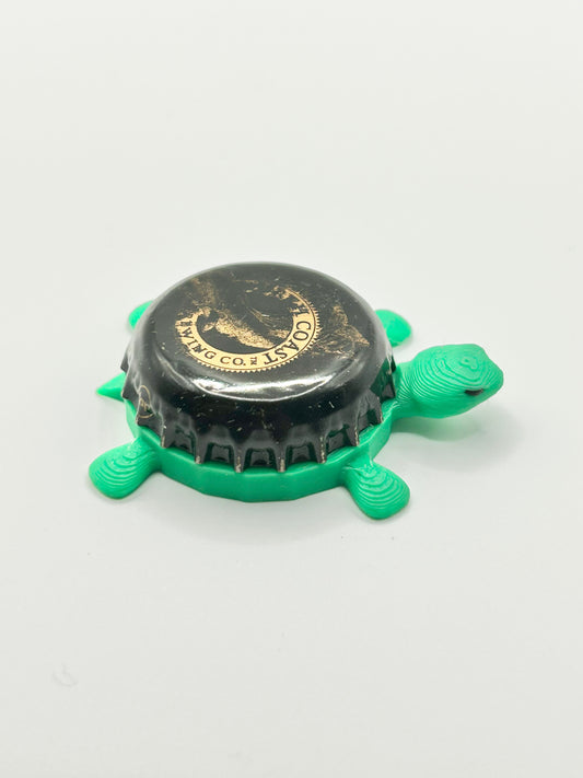 North Coast Brewing Co (Vintage) - Bottle Cap Magnet Turtle