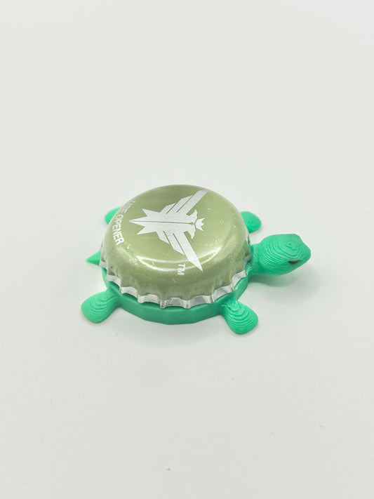 Smirnoff Eagle (Green) - Bottle Cap Magnet Turtle