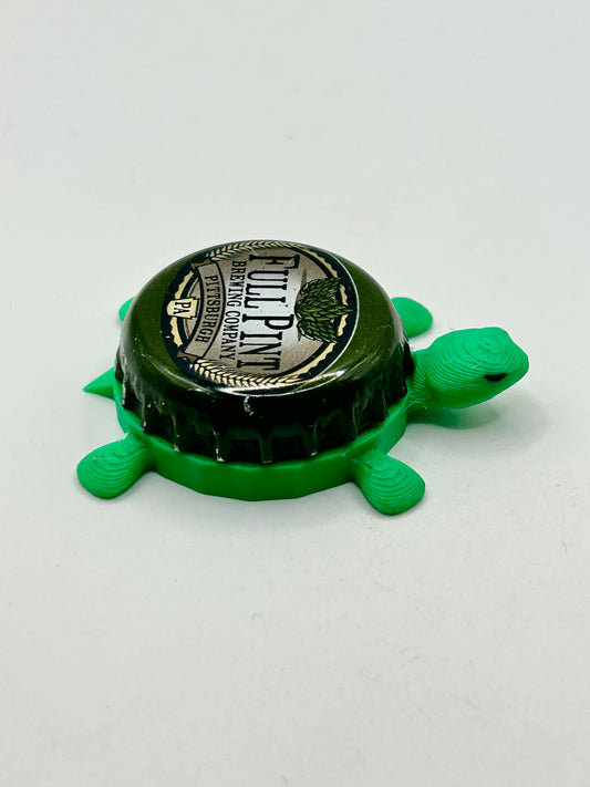 Full Pint Brewing - Bottle Cap Magnet Turtle