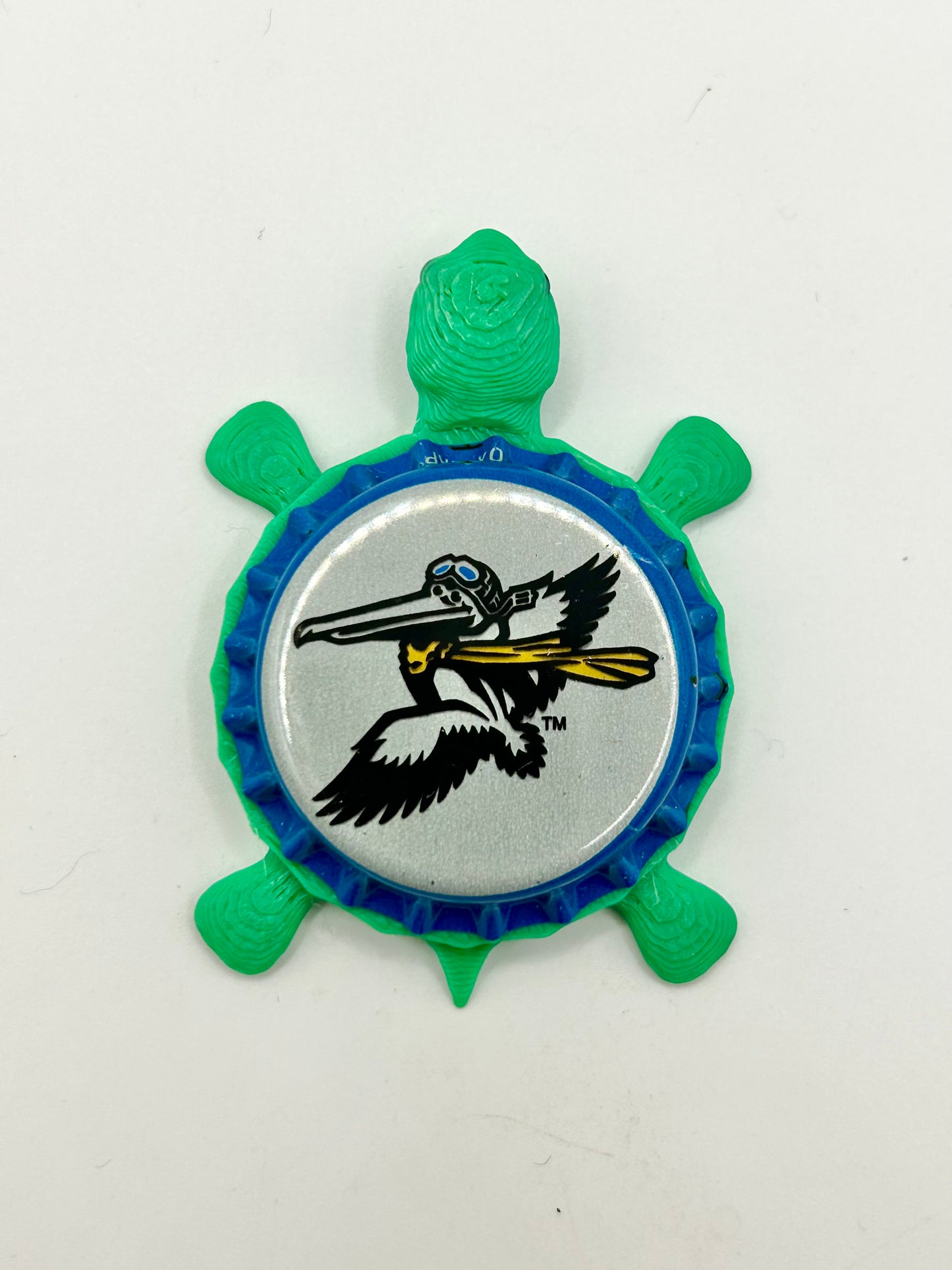 Charleston Brewing - Bottle Cap Magnet Turtle