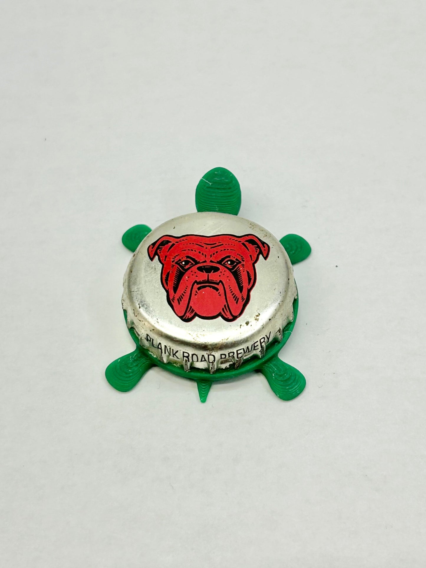 Red Dog Plank Road Brewery - Bottle Cap Magnet Turtle