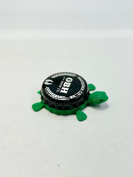 Old Bust Head Brewing (OBH) - Bottle Cap Magnet Turtle