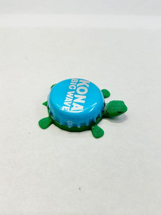 Kona Big Wave - Bottle Cap Magnet Turtle
