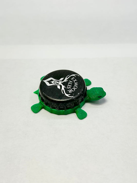 Exmoor Ales - Bottle Cap Magnet Turtle