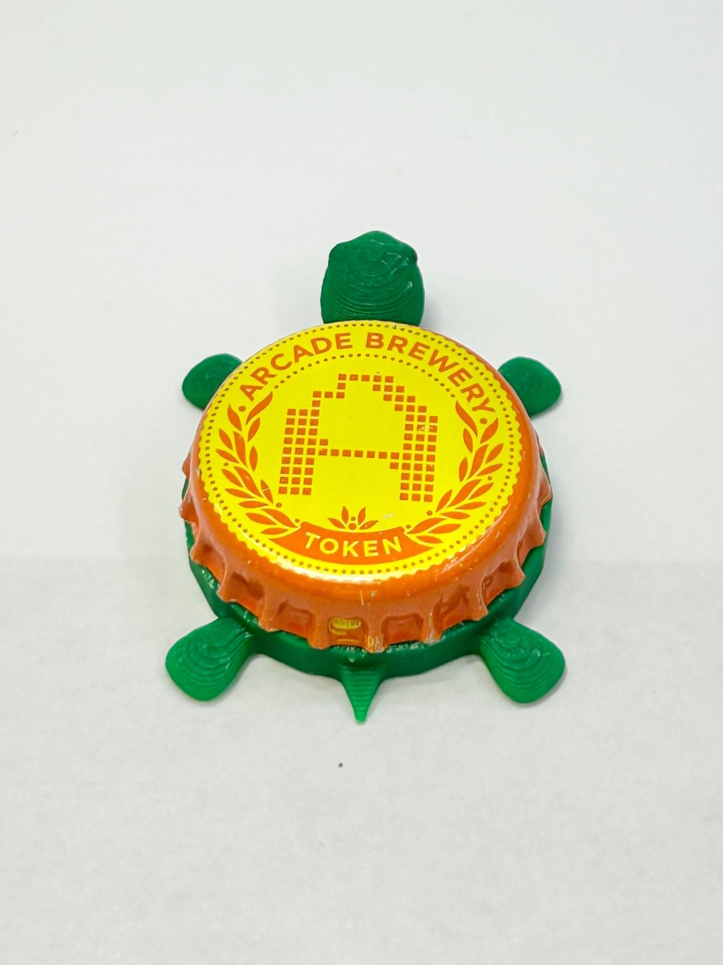 Arcade Brewery - Bottle Cap Magnet Turtle