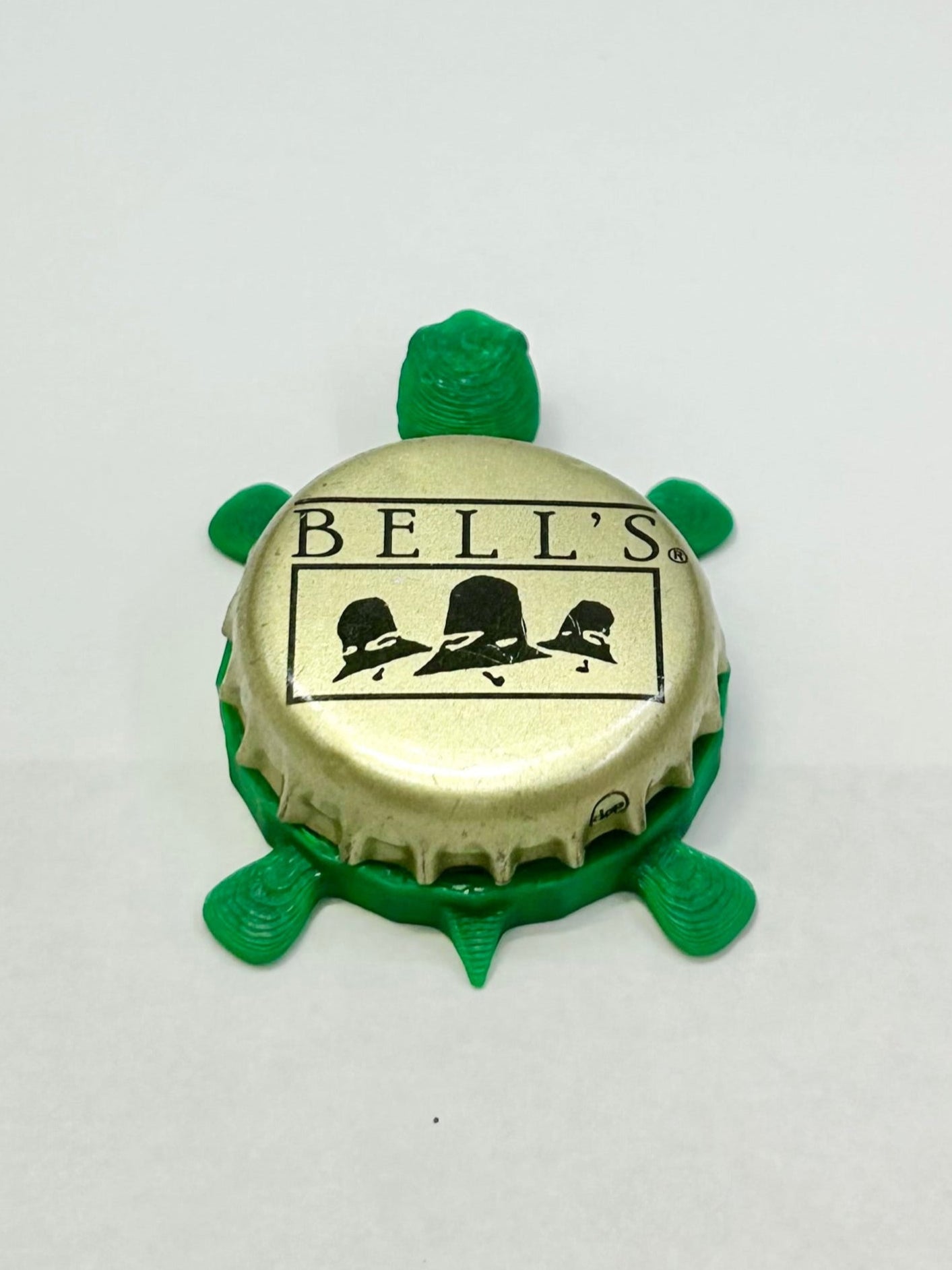 Bell's Beer - Bottle Cap Magnet Turtle