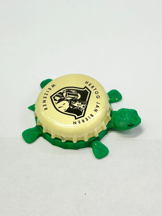 Hertog Jan Bieren Weizener - Bottle Cap Magnet Turtle